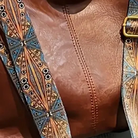 NWT Leather Tote Bag - Picture 5 of 8